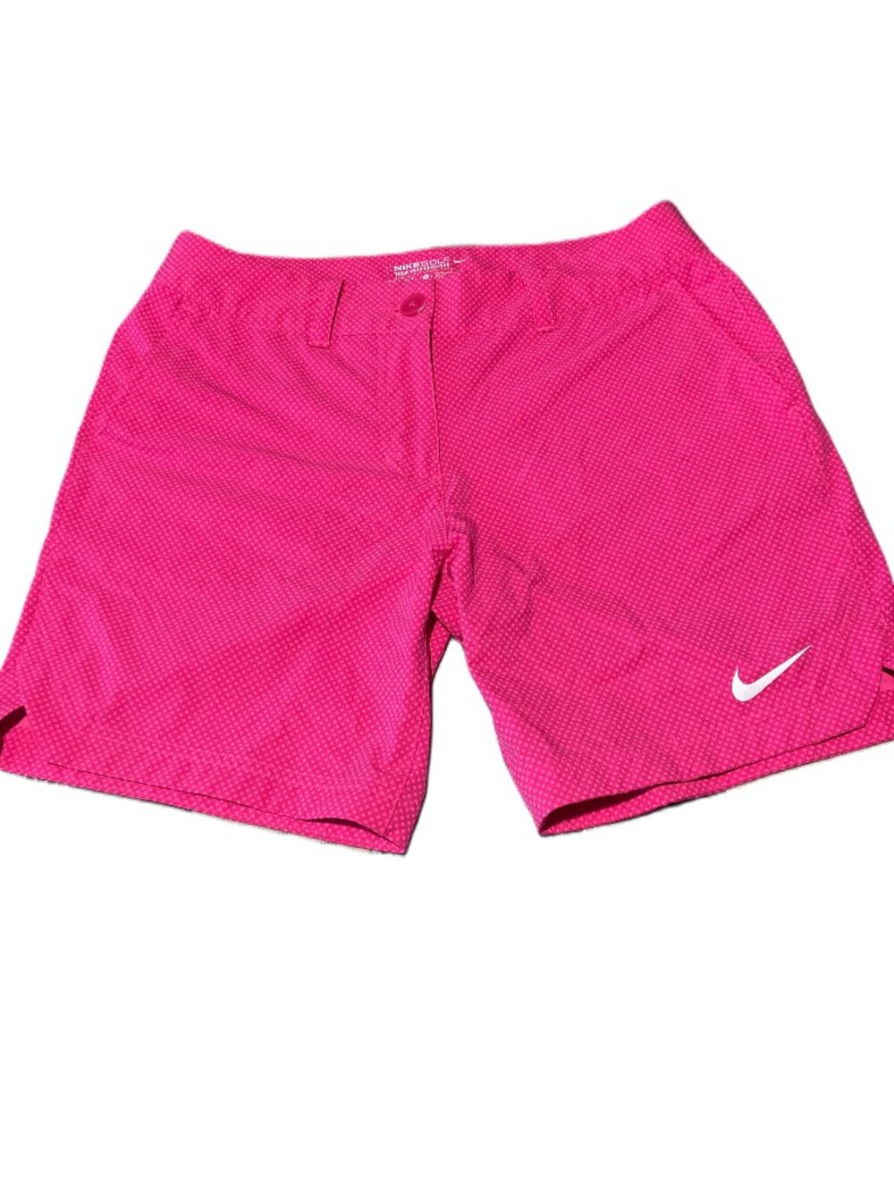 Nike Women's Pink Athletic Golf Shorts Size 8